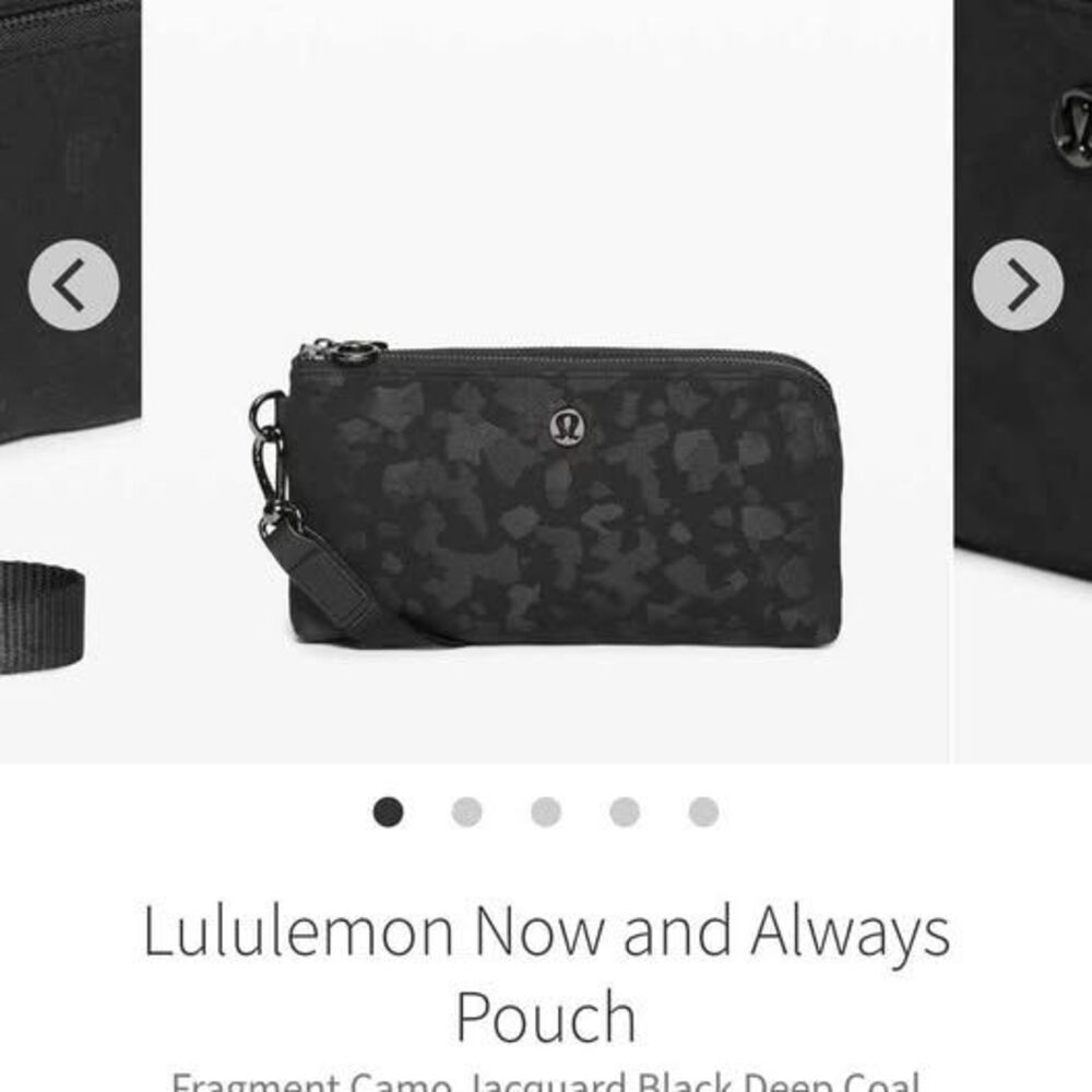 lululemon clutch purse black camo - Picture 3 of 9